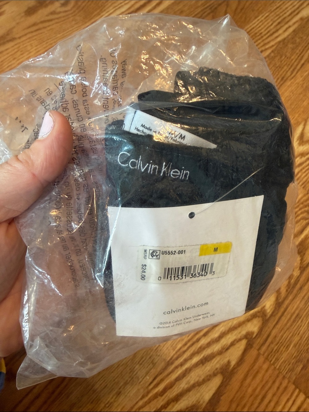 NWT Two Pairs of Black Calvin Klein Body Modal Men's Bikini Briefs - Picture 4 of 4